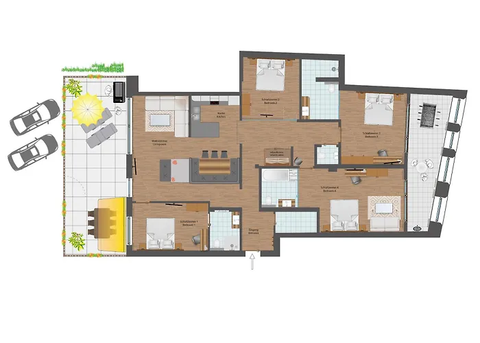 Apartmenthaus Goldeck * Ried im Oberinntal